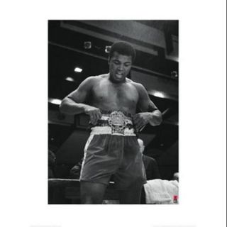 Muhammad Ali Championship Belt Poster Print (24 x 32)