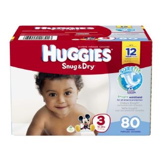 Huggies Snug & Dry Size 3 Diapers, 31 ct - Greatland Grocery