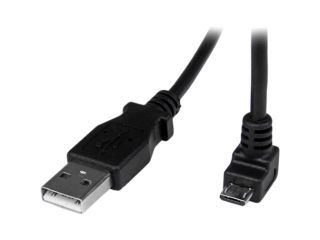 StarTech 1m Micro USB Cable   A to Down Angle Micro B