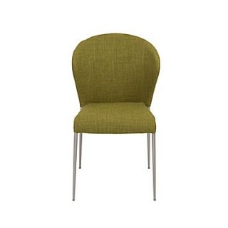 Euro Style™ Sy Fabric Side Chair, Green