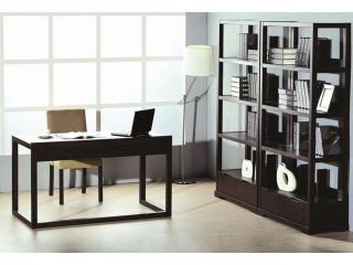 Parsons Desk & Bookcase Set