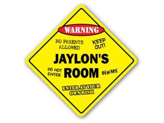 JAYLON'S ROOM SIGN kids bedroom decor door children's name boy girl gift
